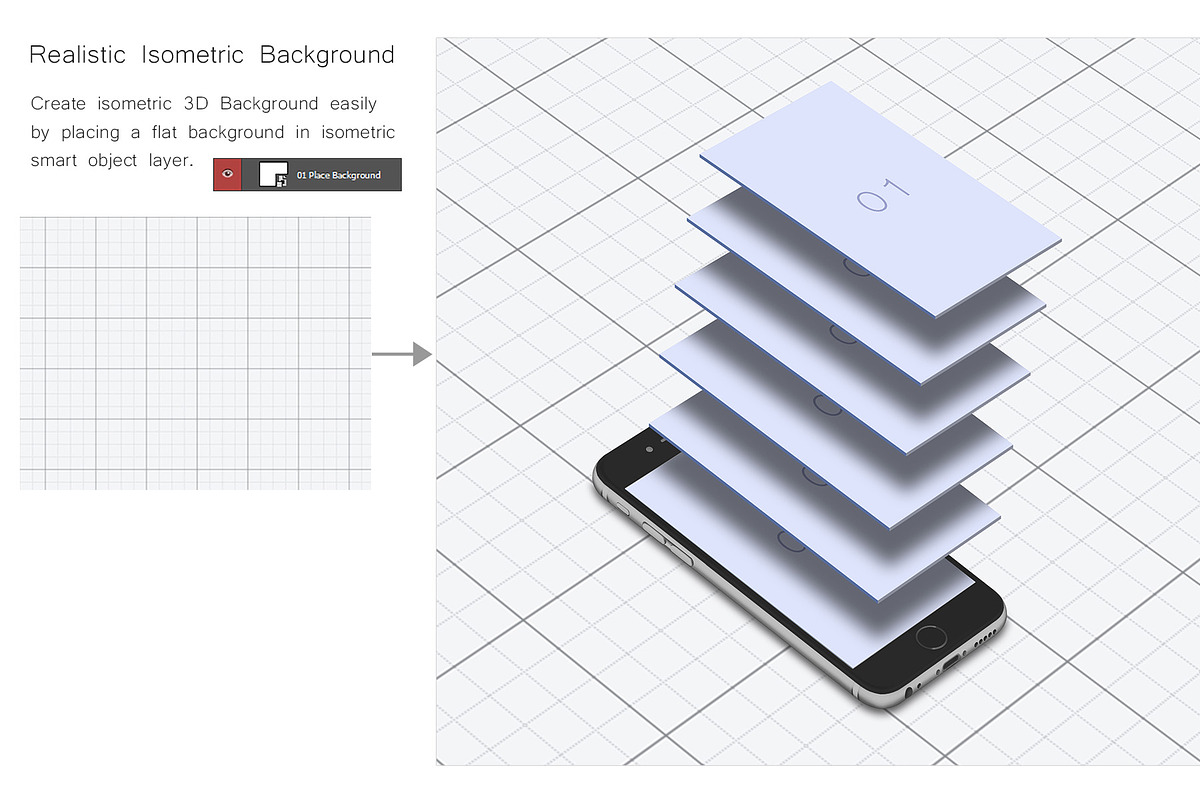 ALL 3D iPHONE MOCK-UP BUNDLE VOL-5, an iPhone Mockup by Graphicsworld125 (Photo 11 of 19)