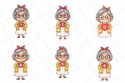 Grandma Holding Heart Alphabet Bundl, an Illustration by DreamPrint404 (Thumbnail 4 of 7)
