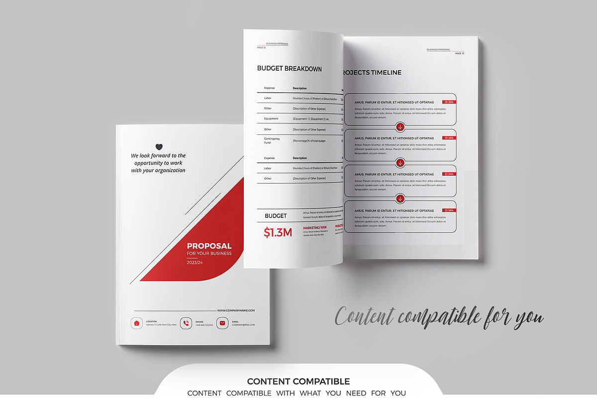 Canva Proposal, Word | PPT | ID | Ai, a Brochure Template by Template Zone (Photo 9 of 12)