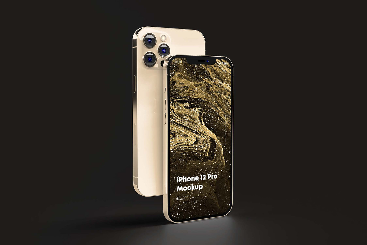 iPhone 12 Pro Mock-up, an iPhone Mockup by Yogurt86 (Photo 10 of 14)