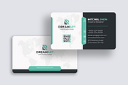 Corporate Business Card Template, a Business Card Template by GFXCity (Thumbnail 1 of 4)