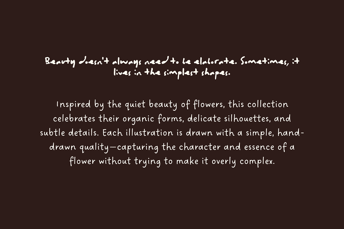 Botanical Reverie - Handdrawn Floral, a Decorative Illustration by The Journey Atelier (Photo 5 of 16)