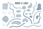 Kids Map Creator Farm & Village, an Object Graphic by MaNechaeva (Thumbnail 9 of 17)