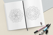 Sacred Geometry Mandala Coloring Boo, a Graphic by MISTstudioDesign (Thumbnail 8 of 8)