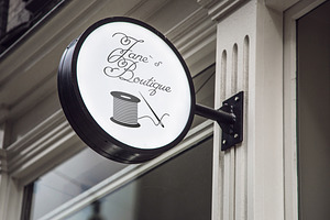Clothing/tailor shop illustrations