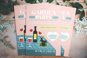 Garden Party Flyer