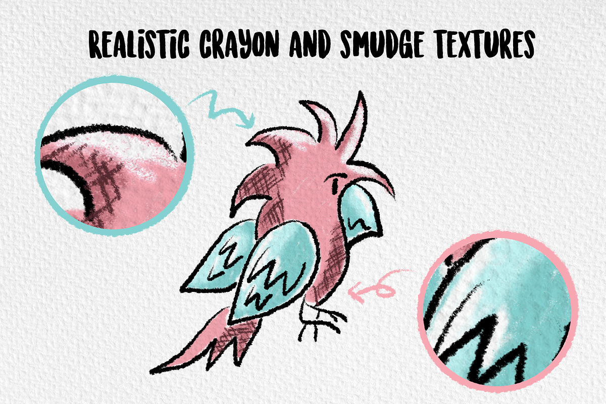 Doodle Procreate Brushes, a Brush Add-On by AnniaArt (Photo 2 of 6)