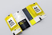A4 Trifold Brochure Mockups, a Mockup by Vectogravic Design (Thumbnail 6 of 8)