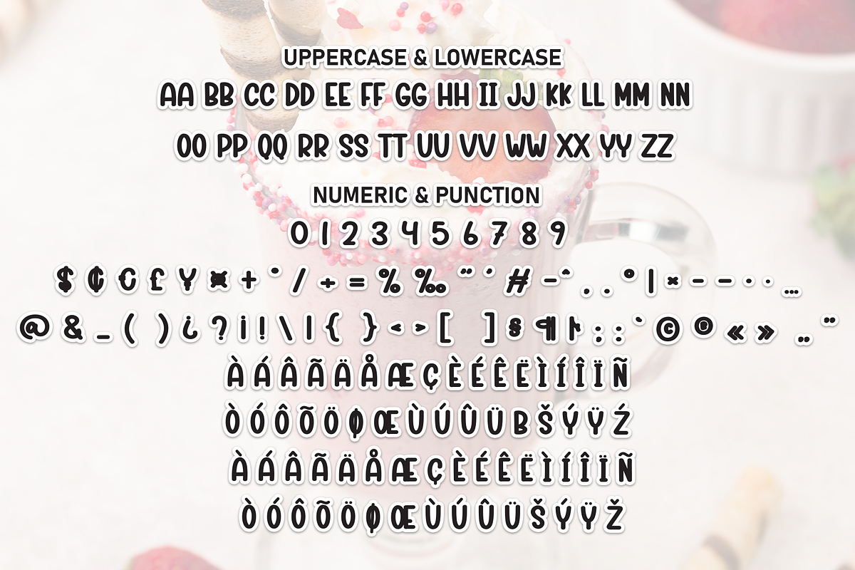 Milkshake | Script Font, a Script Font by Scratchones (Photo 7 of 8)