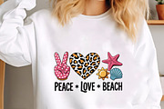 Peace love summer leopard sun starfi, an Illustration by CrexoraLab (Thumbnail 2 of 4)