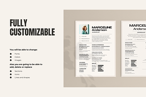 Minimal CV & Cover Letter Templates