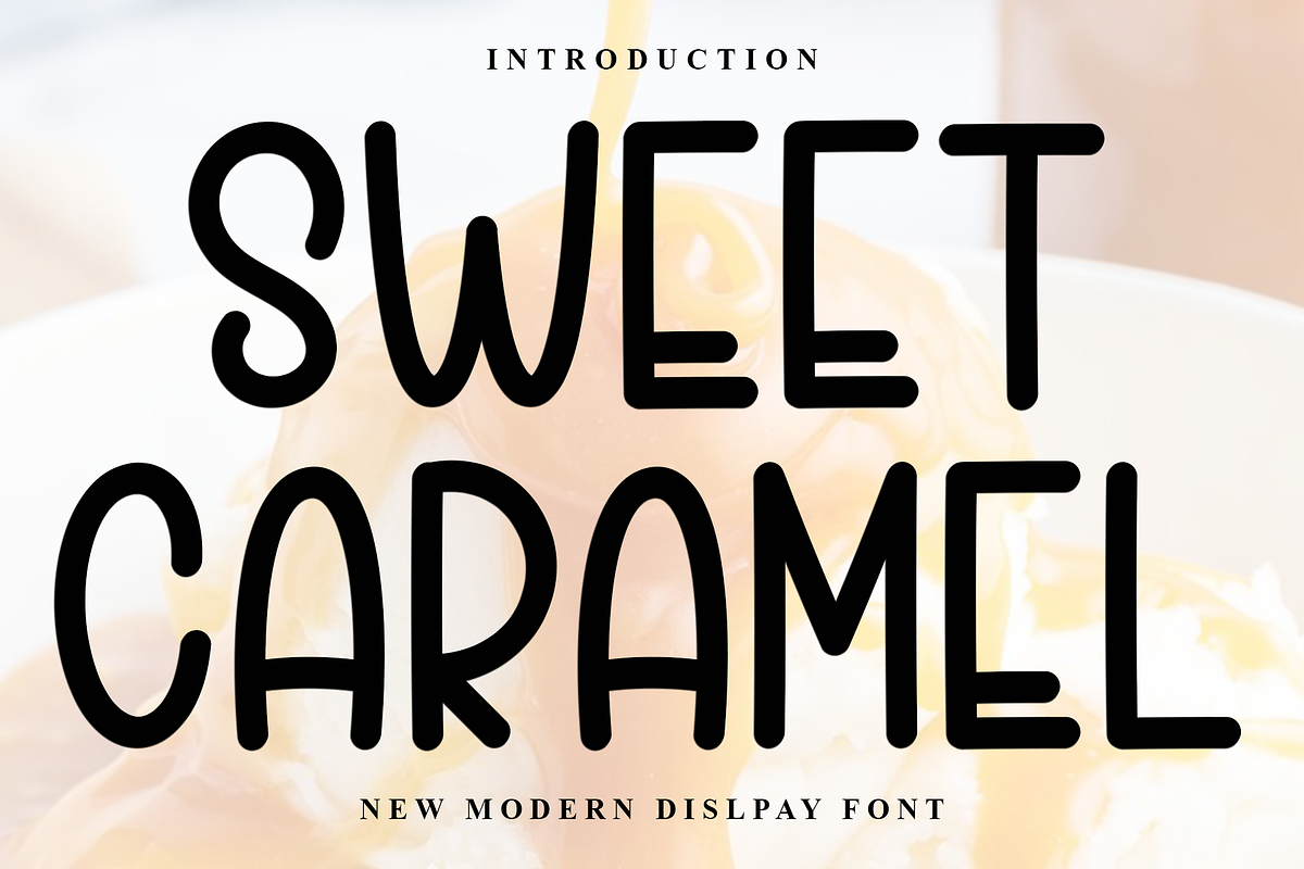 Sweet Caramel, a Serif Font by InermediaSTUDIO (Photo 1 of 7)