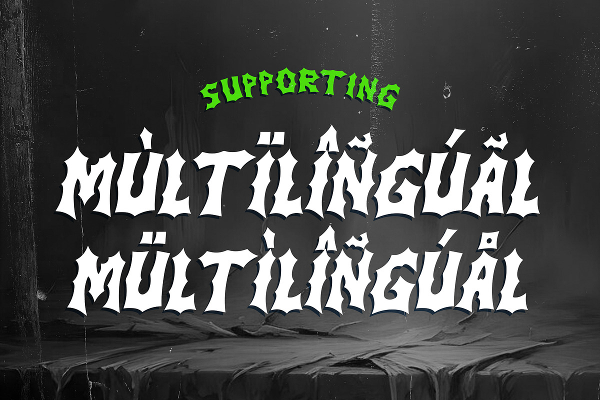 Skyforge Webster Metal Gothic font, a Blackletter Font by dansdesign (Photo 2 of 12)