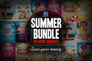 Summer Bundle Flyer Template, a Flyer Template by Briell Design (Thumbnail 1 of 3)