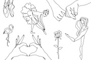 One Line Art Print, an Animal Illustration by Anastasiia_Dzhioeva (Thumbnail 7 of 7)