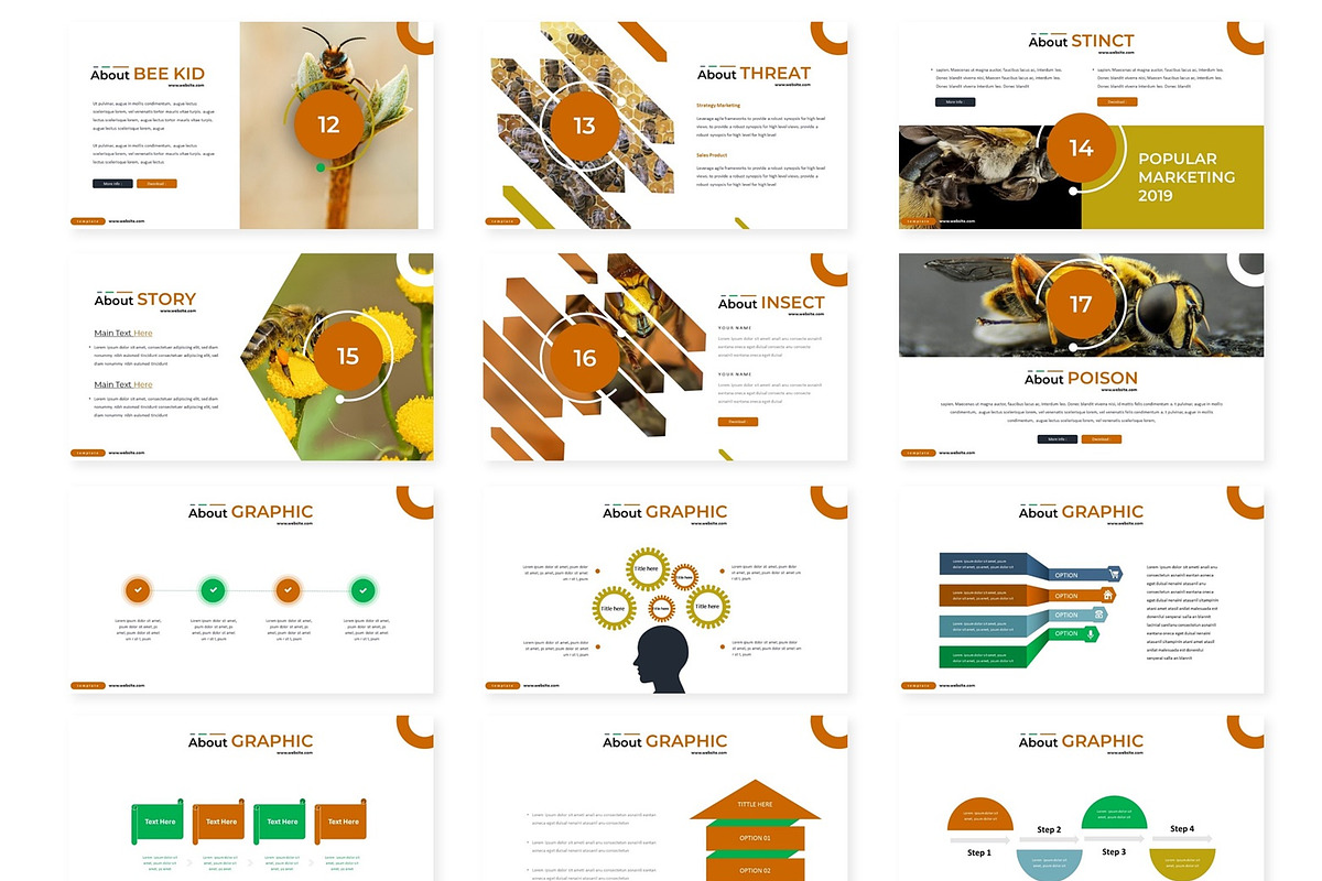 Nectar - Powerpoint Template, a Presentation Template by AQR Studio