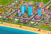 Polygonia Low Poly City Pack, an Environmental 3D Model by Anton Moek (Thumbnail 2 of 9)