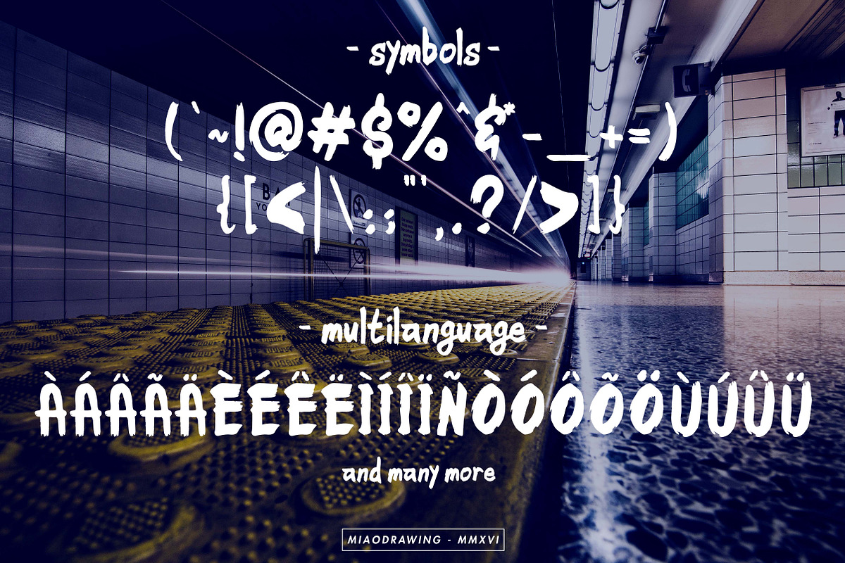 LaSpacino Typeface preview 4