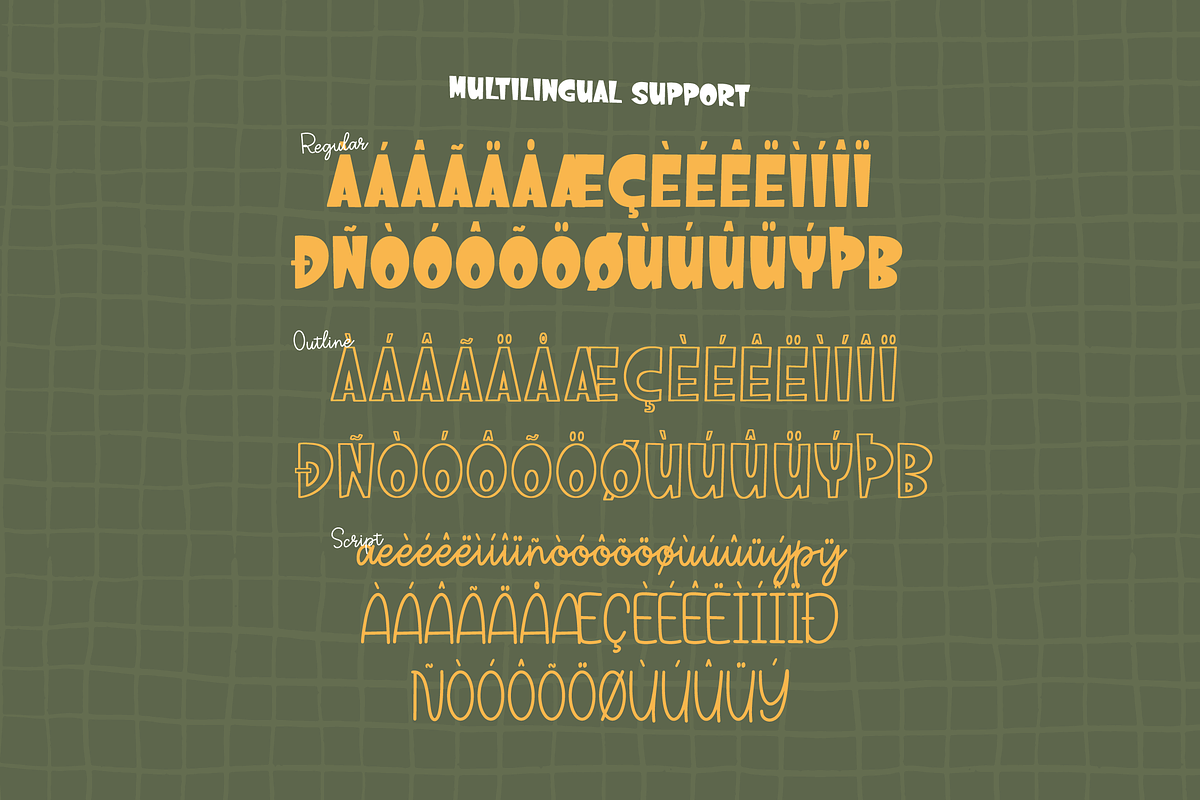 Hoola Summericon | Hand Drawn Duo, a Handwritten Font by gracetype_studio (Photo 12 of 12)