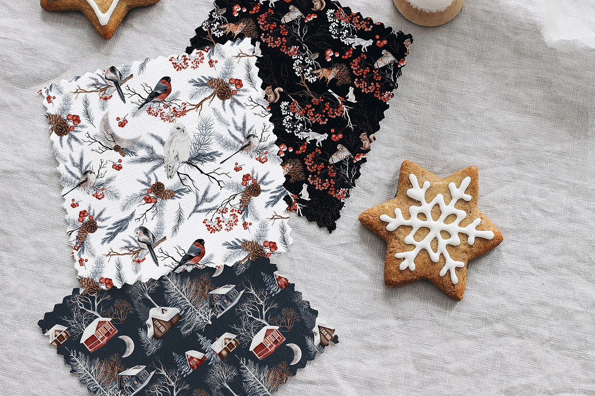 Huge Winter Woodland Scene Creator, an Animal Illustration by Busy May Studio (Photo 12 of 14)