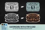 Nostalgic Font and Label Collection, a Graphic by Heritage Type Co. (Thumbnail 5 of 14)
