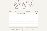 PLR/MRR Gratitude Journal - DFY, a Stationery Template by Brand Your Biz Co. (Thumbnail 5 of 10)