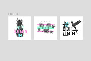 New Tropics. 111 graphic elements, an Object Graphic by alekseiderin (Thumbnail 7 of 9)