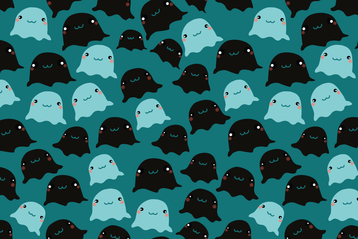 Funny sea. Set of semless patterns., a Pattern Graphic by tamara.comotomka (Photo 2 of 4)