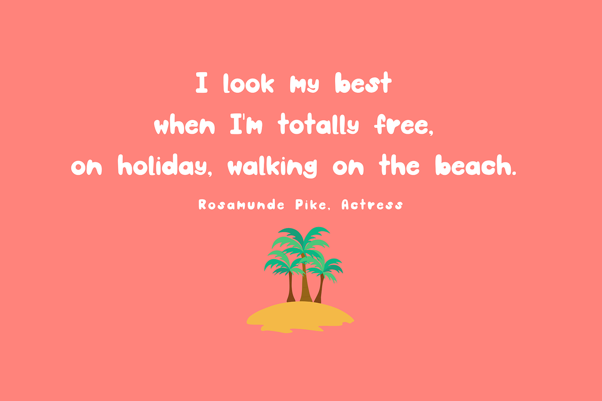 Watermelon - Cute Handwritten Font, a Handwritten Font by Kanink Studio (Photo 5 of 7)