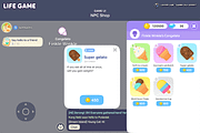 GUI - Life Game, an UI Kit Template by LAYERLAB (Thumbnail 45 of 55)