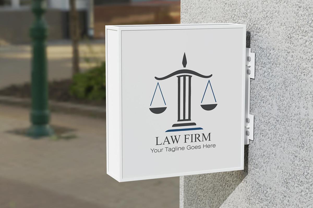 Professional Law Firm Logo Template, a Branding & Logo Template by YUDesignStore (Photo 10 of 10)