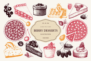 Fruit Cake & Berry Pie Collection