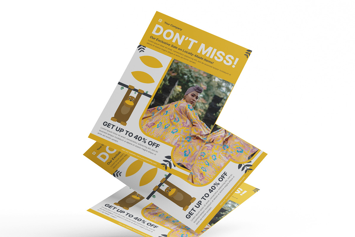 E-Commerce Flyer, a Flyer Template by Esensifiksi.studio (Photo 2 of 2)