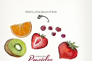 Watercolor POPSICLES Clip Art, an Illustration by SandraGraphicDesign (Thumbnail 4 of 6)