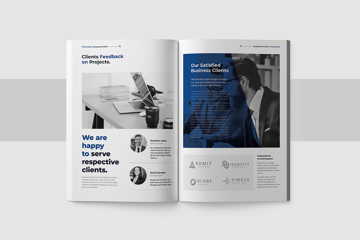 Creative Company Profile, a Brochure Template by astutedesign11 (Photo 10 of 11)