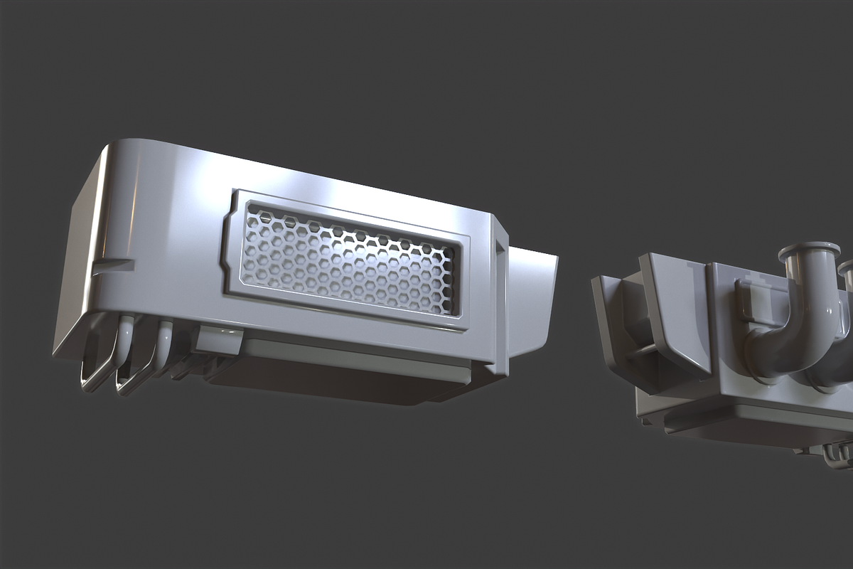 Futuristic Scifi Industry Aircon-PBR, an Object 3D Model by TFE Game Art (Photo 9 of 11)