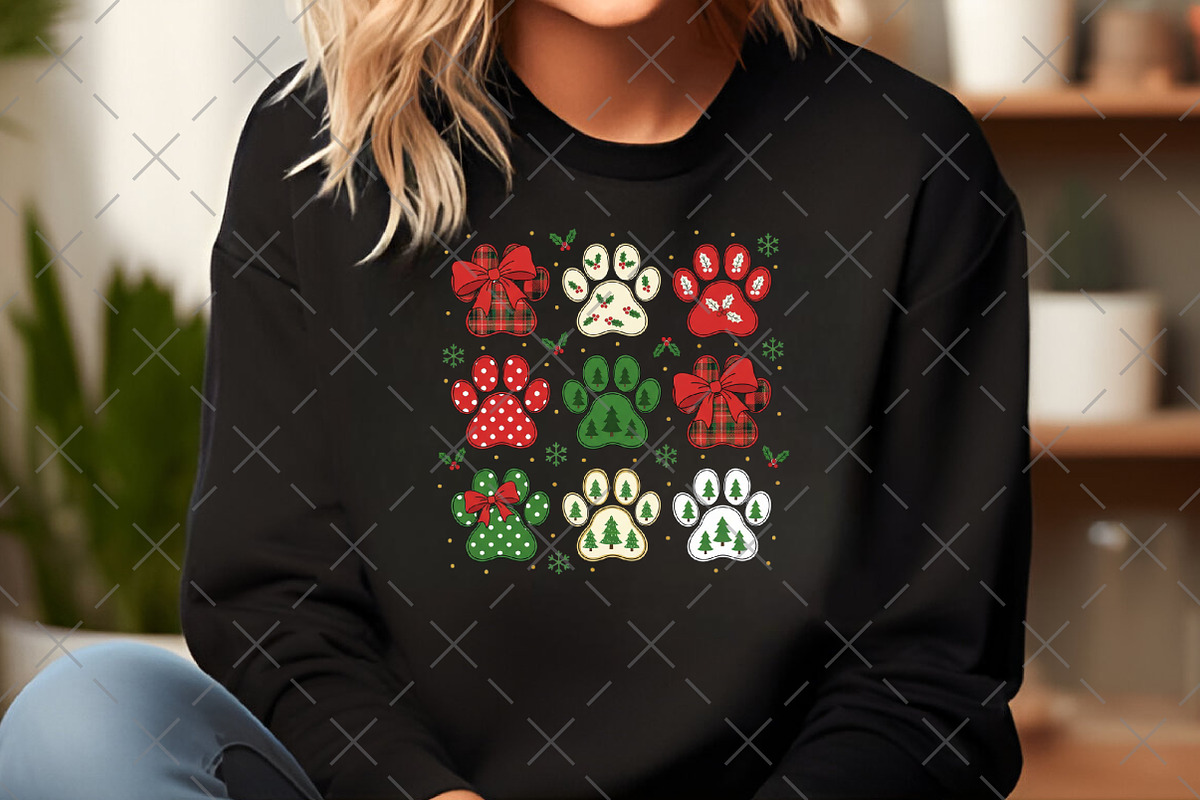 Dog Mama Coquette Png, Dog Christmas, an Illustration by Craft Nest (Photo 3 of 6)