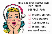 Pop Art Christmas 2026 Clipart, an Illustration by Libby Wishes (Thumbnail 4 of 7)