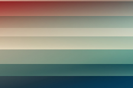 Abstract Wavy Design in Blue and Red Tones, an Abstract Photo by Natalia Klenova's Shop
