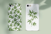 Cannabis seamless pattern, a Pattern Graphic by Good Studio (Thumbnail 4 of 5)