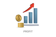 Investment 3D Icons Set Bundle, an Object Graphic by Aimagenarium@gmail.com (Thumbnail 2 of 21)