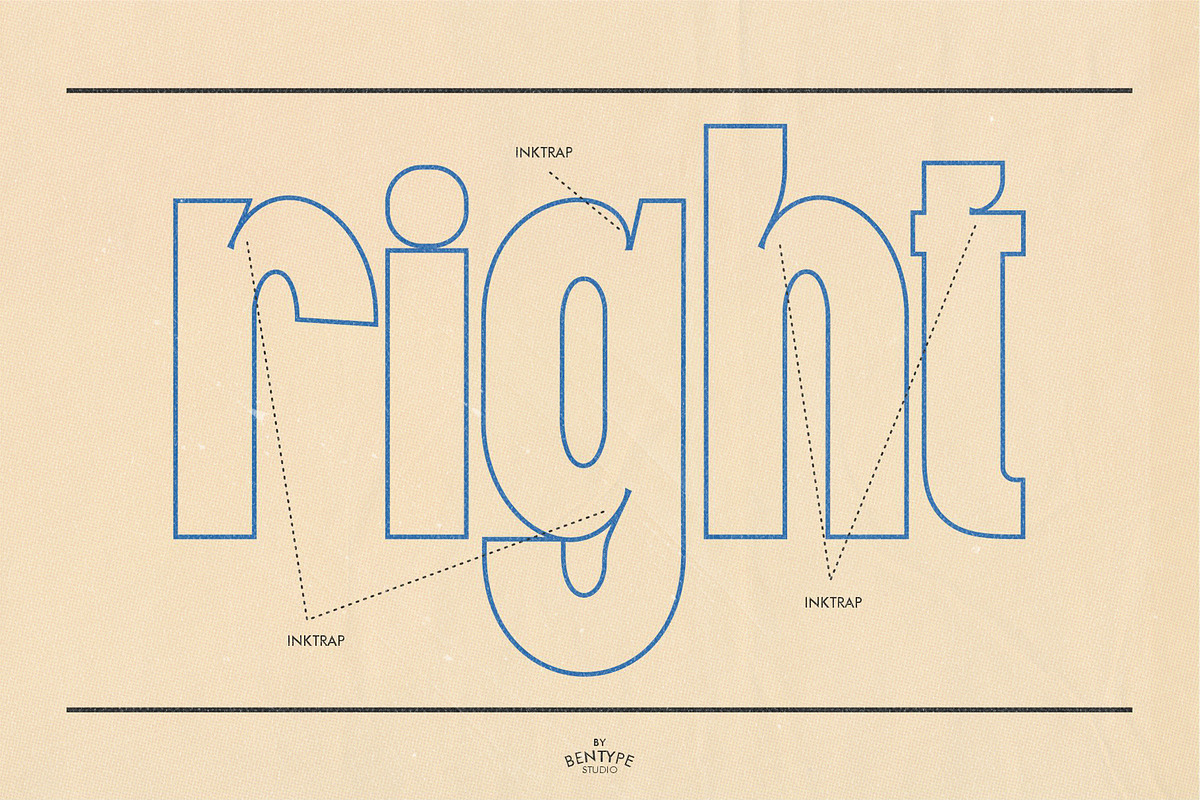 Adderic - Inktraped Sans Display, a Sans Serif Font by Bentype Studio (Photo 7 of 7)