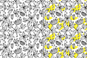 Floral pattern collection, a Pattern Graphic by MM Studio (Thumbnail 3 of 10)