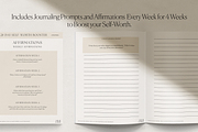 Self Worth Booster Journal Canva, a Presentation Template by HelloKarla (Thumbnail 3 of 5)