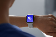 24 Watch Series 11 in Hand Mockups, a Wearable Device Mockup by Asylab (Thumbnail 85 of 107)