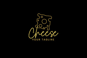 cheese logo vector icon illustration, a Branding & Logo Template by Dyn Studio