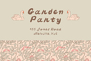 Renaissance Romance Patterns & Fonts, a Pattern Graphic by Liz Kohler Brown (Thumbnail 11 of 11)