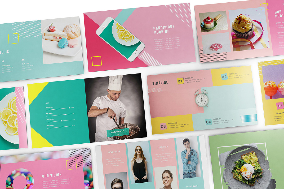 Boga Kitchen Powerpoint Template, a Presentation Template by Incools Stokie (Photo 5 of 9)