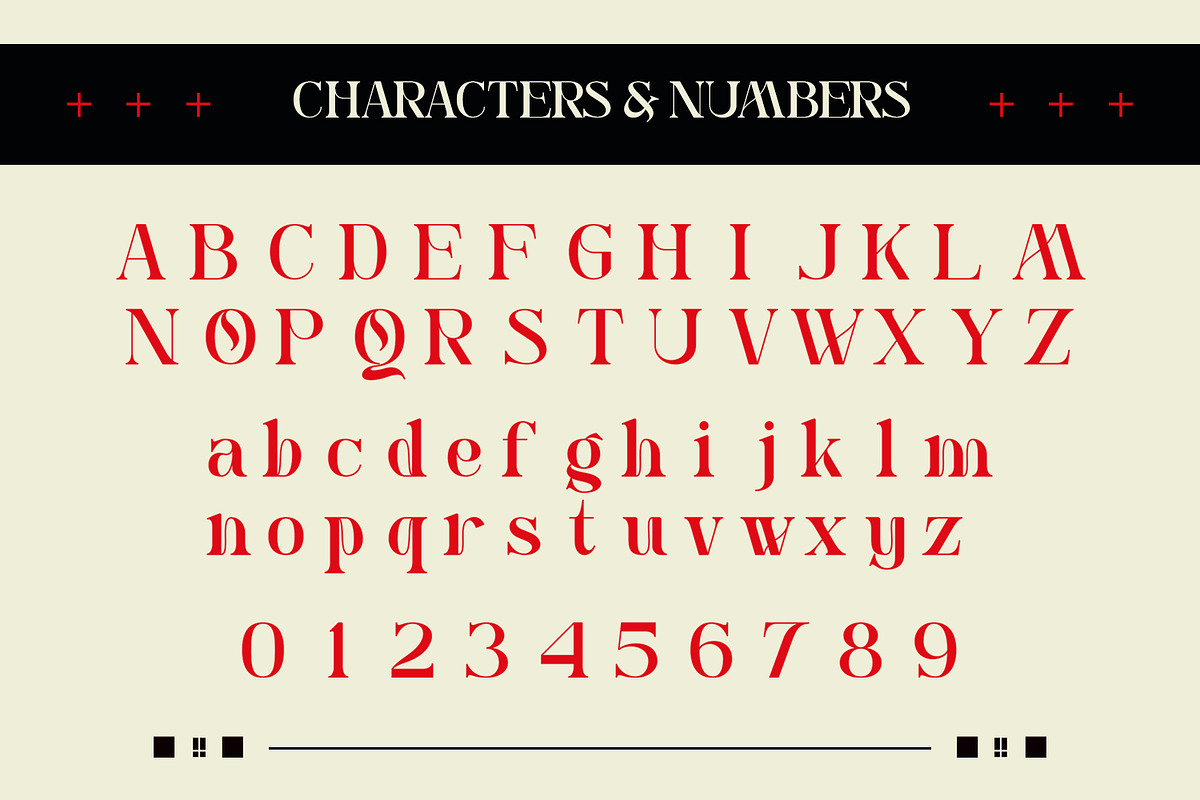 Moferto - Ghotic Serif Font, a Serif Font by Favo Write (Photo 7 of 11)