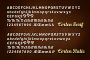 Corten, a Serif Font by Larin Type Co. (Thumbnail 11 of 14)